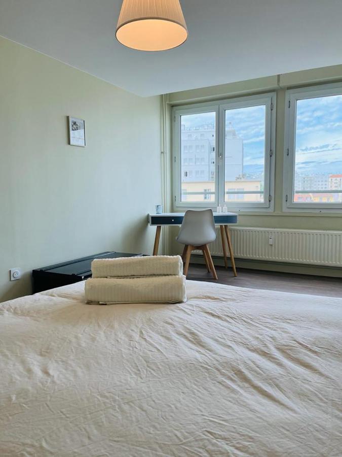 Espace 500 - Cosy, Wifi & Vue Sur La Ville Saint-Etienne  Exterior foto
